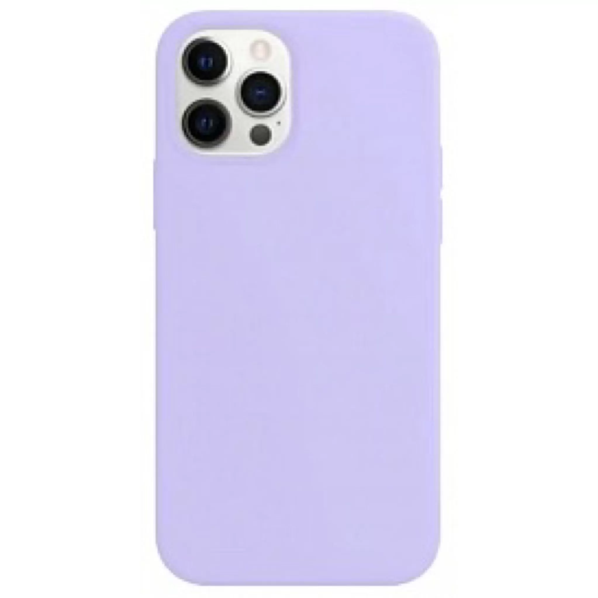 Чехол силиконовый MagSafe iPhone 12 Pro Max, фиолетовый