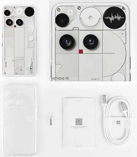 Смартфон Nothing Phone 3 16/512 ГБ, белый