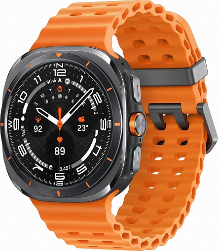 Часы Samsung Galaxy Watch Ultra 47 мм LTE, черный титан