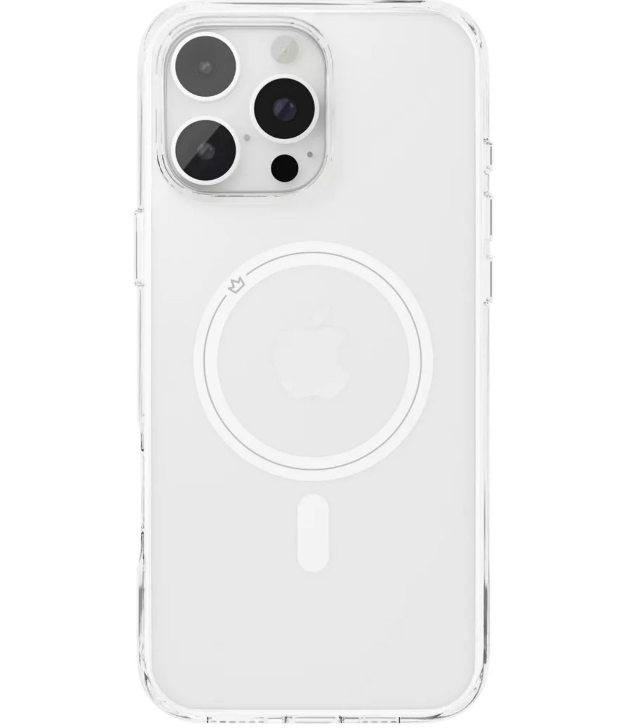 Чехол защитный "vlp" Diamond Case с MagSafe для iPhone 16 Pro, прозрачный