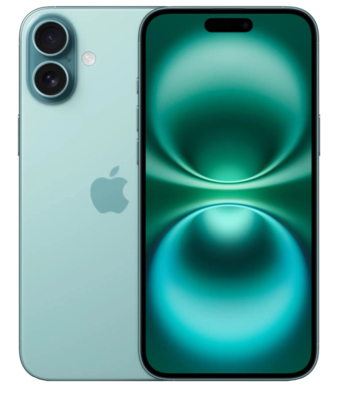Apple iPhone 16 Plus 128 ГБ, бирюзовый