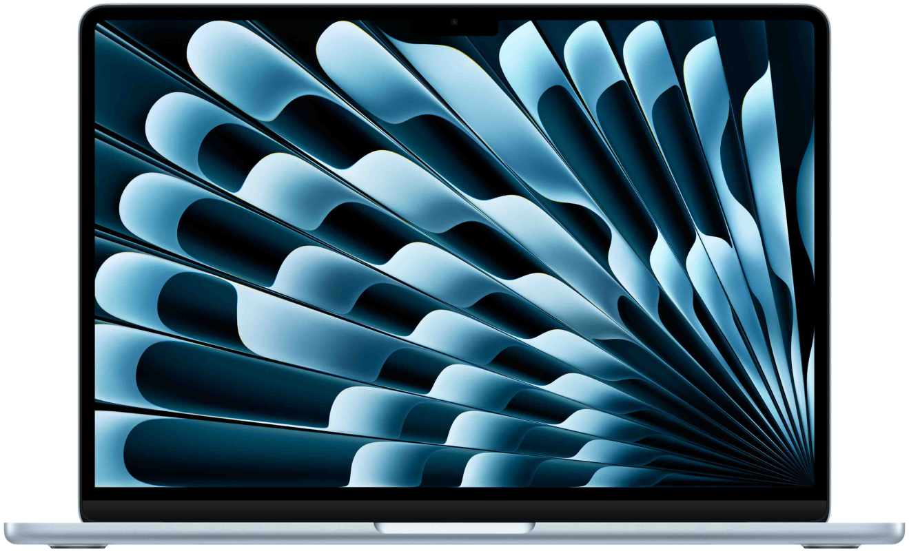 Apple MacBook Air 13" M5 16 ГБ, 512 ГБ SSD, «небесно-голубой» (MDHH4)