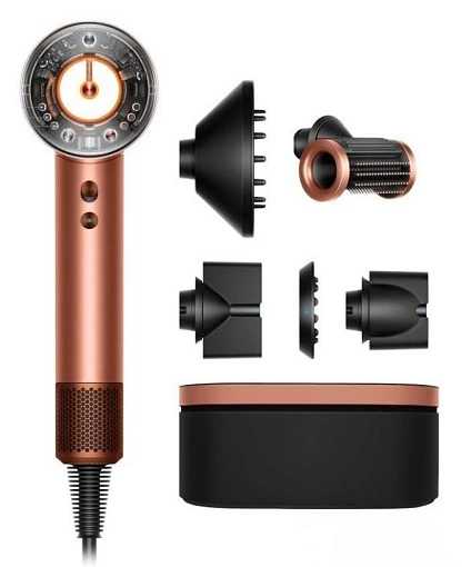 Фен Dyson Supersonic Nural HD16, янтарный шелк (Amber Silk)