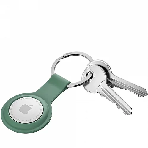 Брелок-подвеска uBear Touch Ring Case для AirTag, зелёный